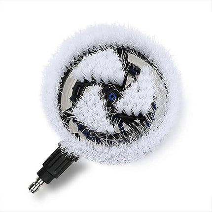 Rotating Wash Brush Pressure Washer Accessories Universal Quick Connector Cleaning Tool for Car Home Office Patio