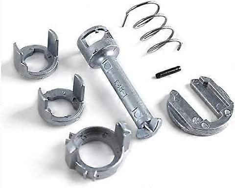 1set Auto Car Front Left Right Door Lock Cylinder Repair Kit Replacement Parts For BMW E46 3 SERIES Car