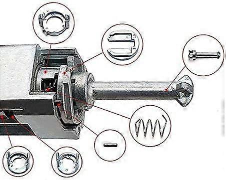 1set Auto Car Front Left Right Door Lock Cylinder Repair Kit Replacement Parts For BMW E46 3 SERIES Car – product detail