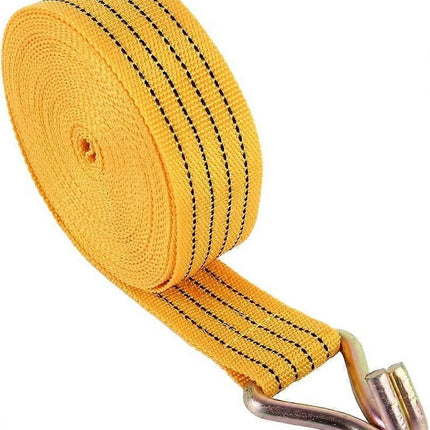 10m4.6cm 2 Ton Car Bundled Device with Hook And Buckle High Strength Cable Cord Heavy Duty Recovery Securing Accessories for Cars Trucks Durable