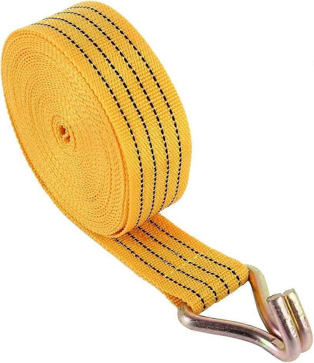 10m4.6cm 2 Ton Car Bundled Device with Hook And Buckle High Strength Cable Cord Heavy Duty Recovery