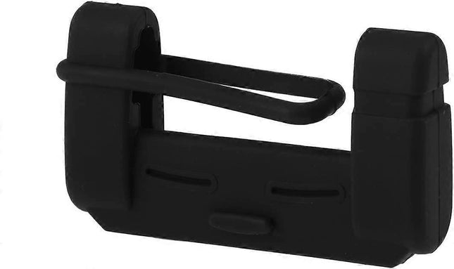 Vehicle chair Belt Buckle Silicone Case Clip Case security Belt Accessory (Black) V1263-JX-2846