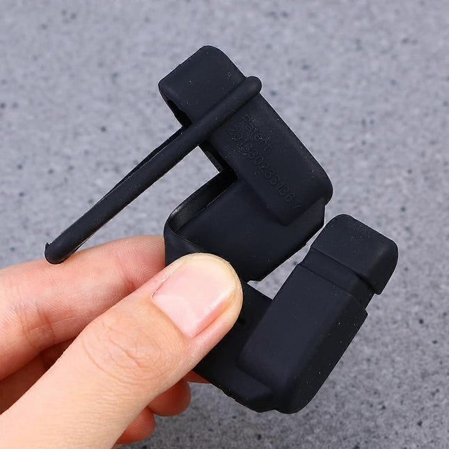 Vehicle chair Belt Buckle Silicone Case Clip Case security Belt Accessory (Black) – product detail