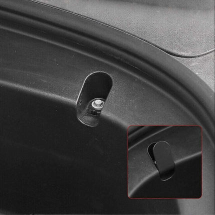 2 Pack Front Trunk Hook For Tesla Model 3 Black Wear-resistant Abs Car