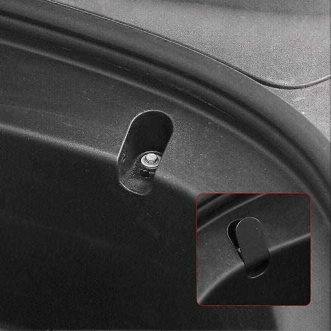 2 Pack Front Trunk Hook For Tesla Model 3 Black Wear-resistant Abs Car – product detail