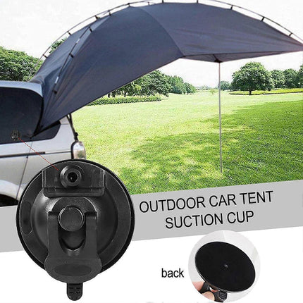 3Pcs Heavy Duty Suction Cups, Car Tie Down Hook, Camping Tarp Accessory with security Hook, Strong Power for Camping, Traveling and Other Outdoor Activi