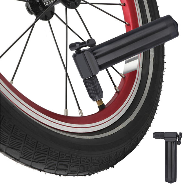1 Set Mini Pump Nozzle Good Sealing Knob Switch CO2 High Pressure Quick Inflation Rust Resistant Pump Cylinder Nozzle for Bike