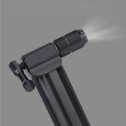 1 Set Mini Pump Nozzle Good Sealing Knob Switch CO2 High Pressure Quick Inflation Rust Resistant Pump Cylinder Nozzle for Bike