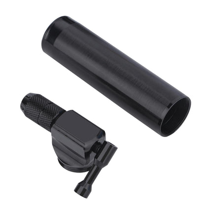 1 Set Mini Pump Nozzle Good Sealing Knob Switch CO2 High Pressure Quick Inflation Rust Resistant Pump Cylinder Nozzle for Bike