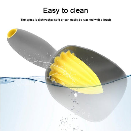 Ergonomic Manual Mini Lemon Squeezer for Lime & Orange (Black)