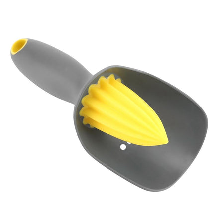 Ergonomic Manual Mini Lemon Squeezer for Lime & Orange (Black)