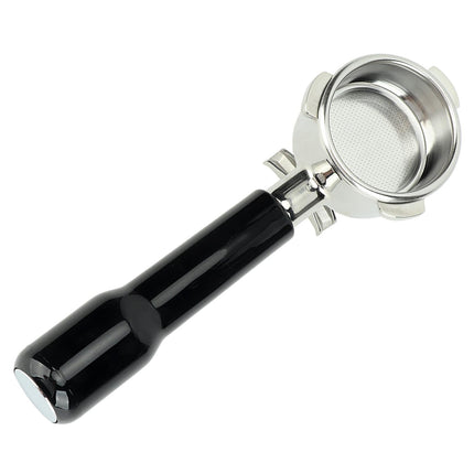 54mm Coffee Portafilter, Double Flow Filter for Breville 870 880 C2, Plastic Black