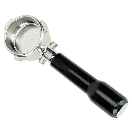 54mm Coffee Portafilter, Double Flow Filter for Breville 870 880 C2, Plastic Black
