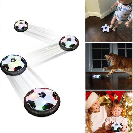Air Power Soccer Ball, Hover Power Ball Indoor Soccer Ball, Perfect For Playing Indoors Without Damaging Furniture Or Walls