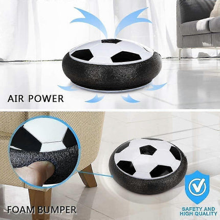 Air Power Soccer Ball, Hover Power Ball Indoor Soccer Ball, Perfect For Playing Indoors Without Damaging Furniture Or Walls