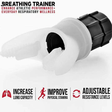 Breathing Exercise Device For Lungs, Lung Capacity Exerciser, Portable Breath Fitness Exerciser Device For Men Women