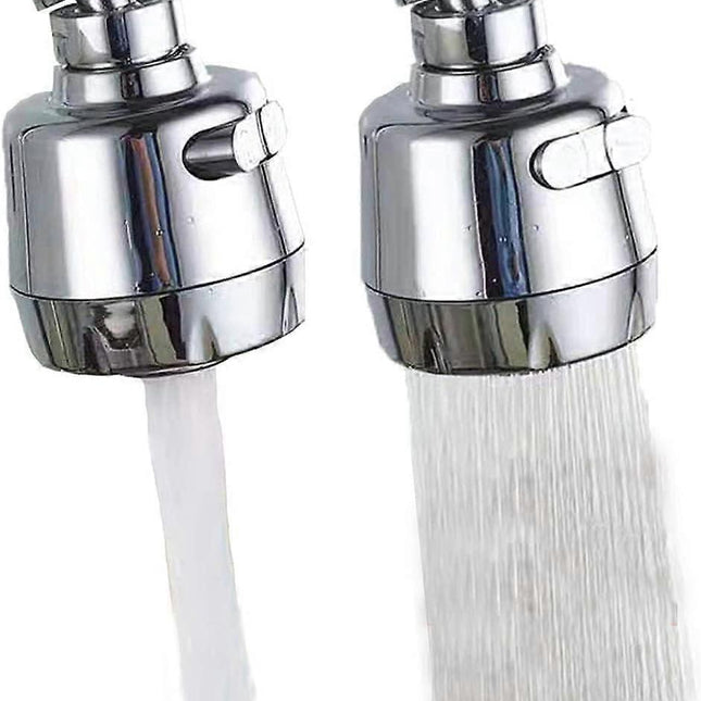 (Shorter Style 1PC,Adapter Included)Huazhi 360 Swivel Kitchen Sink Faucet Aerator Faucet Sprayer Attachment Tap Aerator Faucet Nozzle Faucet Head 55/6