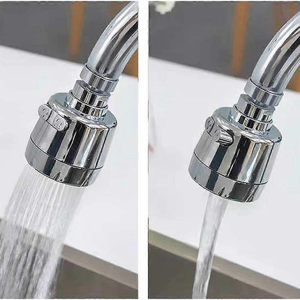 (Shorter Style 1PC,Adapter Included)Huazhi 360 Swivel Kitchen Sink Faucet Aerator Faucet Sprayer Attachment Tap Aerator Faucet Nozzle Faucet Head 55/6