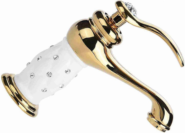 Basin Mixer Tap with Other Accessories Solid Brass Bathroom Sink Faucet Modern Design Chrome Lacquered