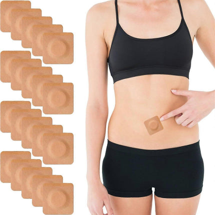 Castor Oil Belly Button Patch 20 Pieces Castor Oil Patches Castor Oil Patch