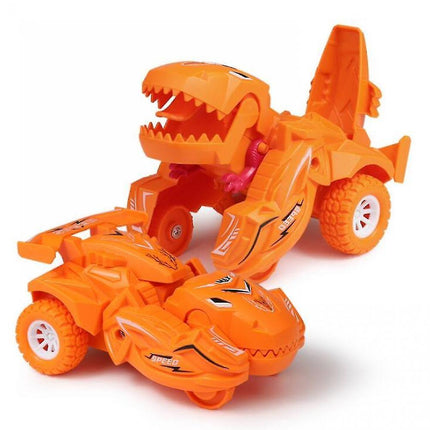 Deformation Dinosaur Toy, Automatic Transformation Dinosaur Vehicle