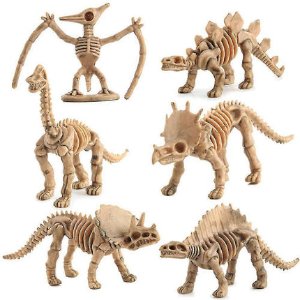 12pcs Dinosaur Fossil Skeleton Dinosaur Model Dinosaur Skeleton Toys