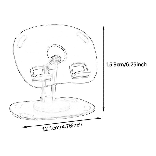 Rotatable Non-Slip Tablet Stand for Desk – product detail
