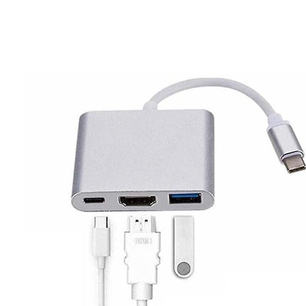 3 In 1 USB Type-C HDMI 4K Docking Station
