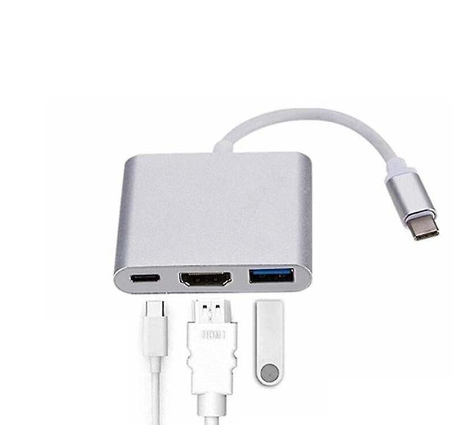 3 In 1 USB Type-C HDMI 4K Docking Station V1263-JX-3372