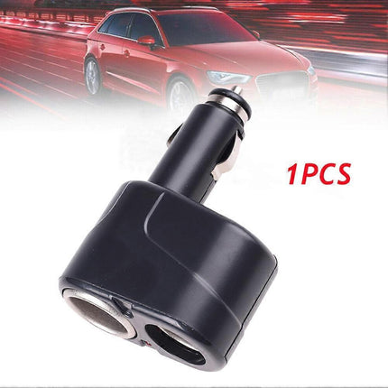 1 In 2 Out Car Cigarette Lighter Splitter Black 95x6x5cm