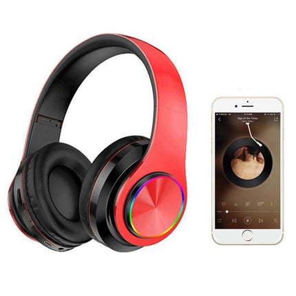 Wireless Headphones - Foldable & Lightweight - Bluetooth Over Ear Headphones with Mic