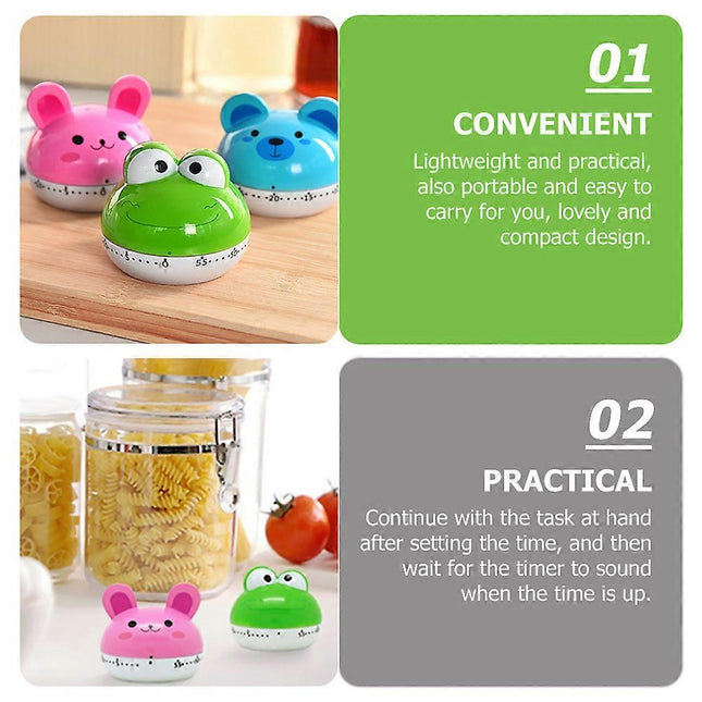 Egg Timer with Loud Alarm for Kitchen & babies Learning – product detail