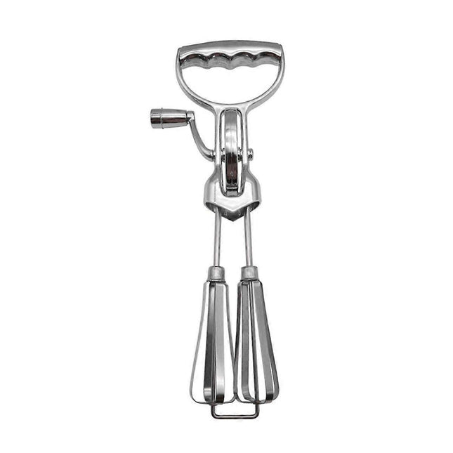 Handheld Double-Head Rotary Whisk