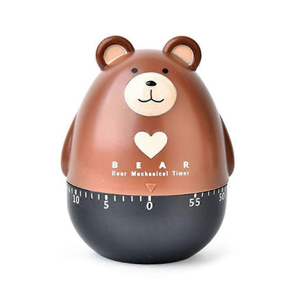 Bear Kitchen Timer - Mechanical Timer for Cooking & Baking
