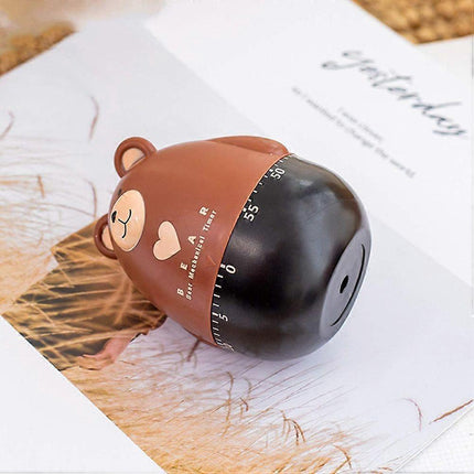 Bear Kitchen Timer - Mechanical Timer for Cooking & Baking