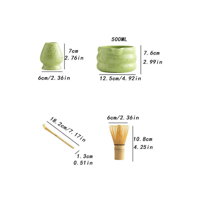 4pcs Matcha Whisk Set – product detail