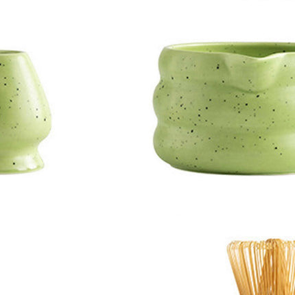 4pcs Matcha Whisk Set - Bamboo Whisk, Holder, Tea Making Tools for Matcha Lovers