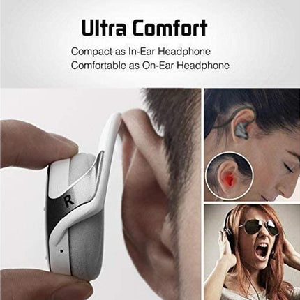 Bluetooth Wireless Headphones - Clear Voice Capture - Echo Cancellation Mic for Sport
