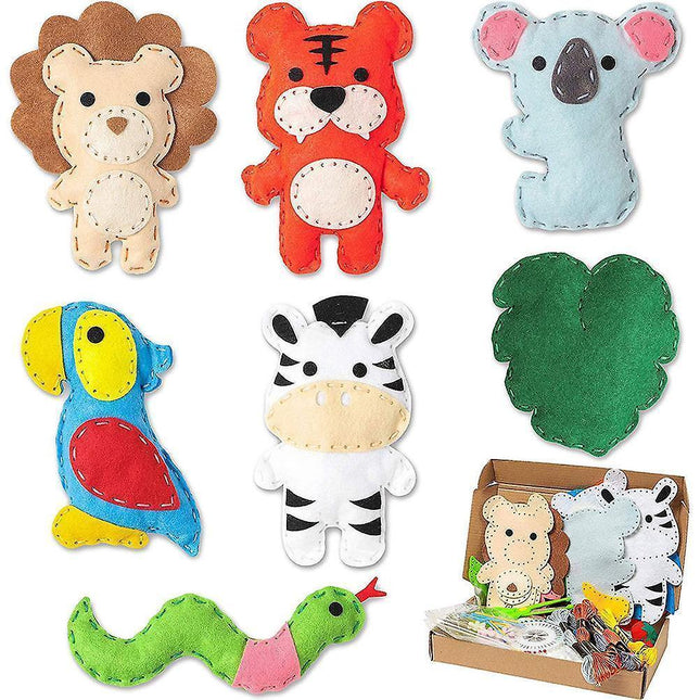 Felt Animal Sewing Kit