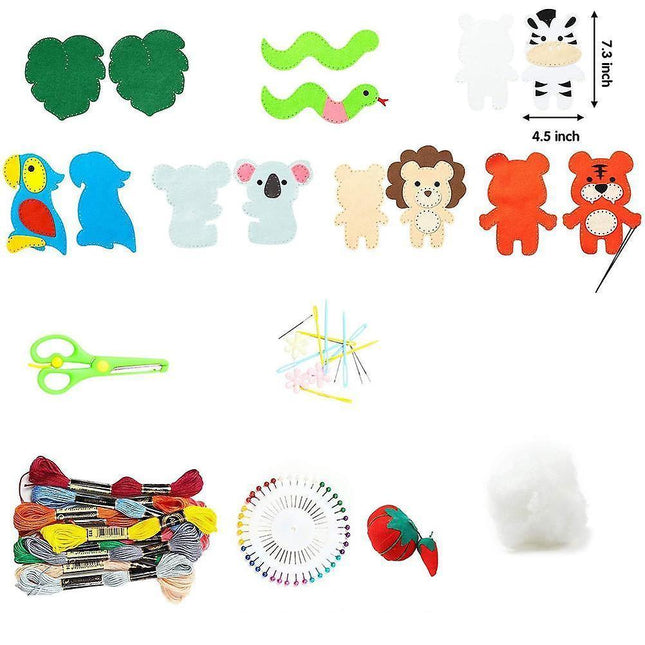 Felt Animal Sewing Kit – product detail