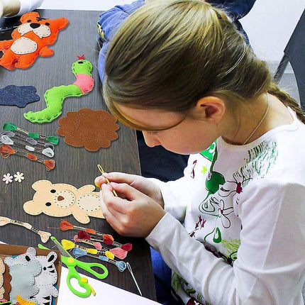 Felt Animal Sewing Kit - DIY Hand Sewing Craft Kit