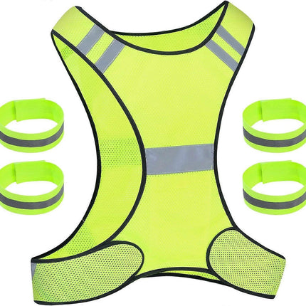 Reflective Vest, High Visibility Reflective Gear for Outdoor Activities and Sports