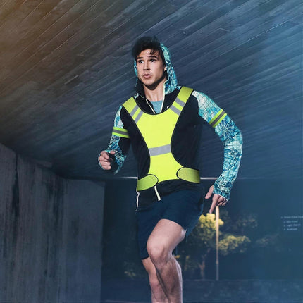 Reflective Vest, High Visibility Reflective Gear for Outdoor Activities and Sports