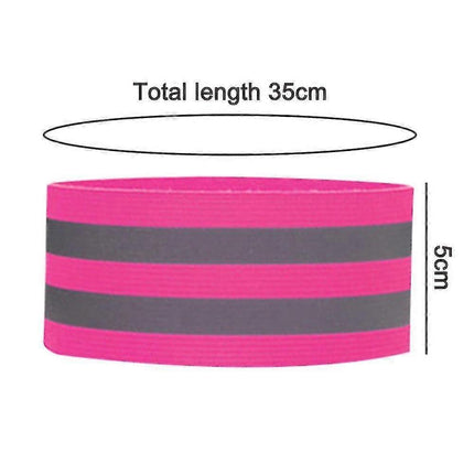 4pcs Reflective Bands, Adjustable Reflector Straps, High Visibility Night Gear