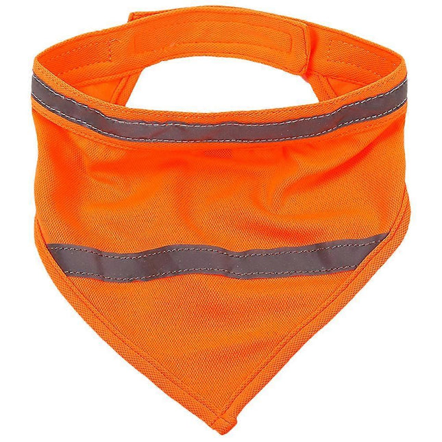 Reflective Dog Scarf Reusable Polyester Dog Bandana Outdoor Gear