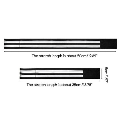 Reflective Wrist Bands, Night Running Gear for Cyclists, Joggers, Walkers