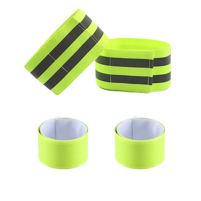4pcs Reflective Bands for Arm Ankle Leg High Visibility Running Gear V1263-JX-3833