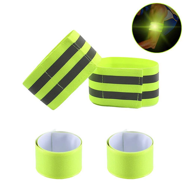 4pcs Reflective Bands for Arm Ankle Leg High Visibility Running Gear – product detail