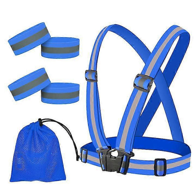 2 Set Reflective Vest for Night Running Outdoor High Visibility security Vest Gear – product detail