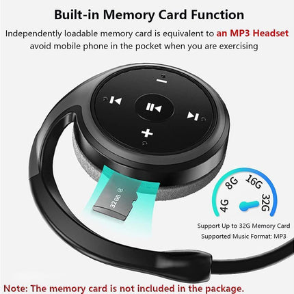 Wireless Sports Bluetooth Earphones,Foldable Lightweight Headphones